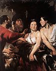 Jacob Jordaens Canvas Paintings - Meleager and Atalanta